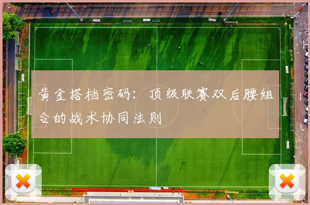黄金搭档密码：顶级联赛双后腰组合的战术协同法则