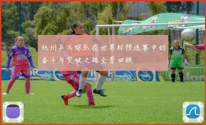 杭州乒乓球队在世界杯预选赛中的奋斗与突破之路全景回顾